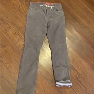 J crew lined boys cords - adjustable waist